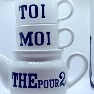 Coolest Tea for 2 By Giftcrafe Japan retro set